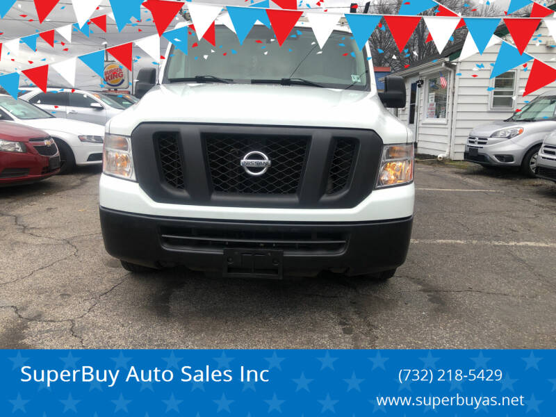 2015 Nissan NV Cargo for sale at SuperBuy Auto Sales Inc in Avenel NJ