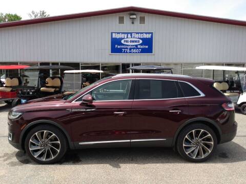 2019 Lincoln Nautilus for sale at Ripley & Fletcher Pre-Owned Sales & Service in Farmington ME