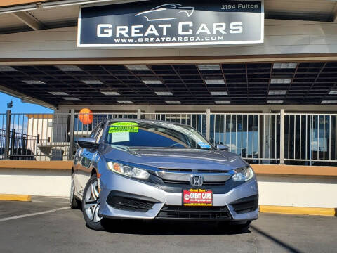 2018 Honda Civic for sale at Great Cars in Sacramento CA