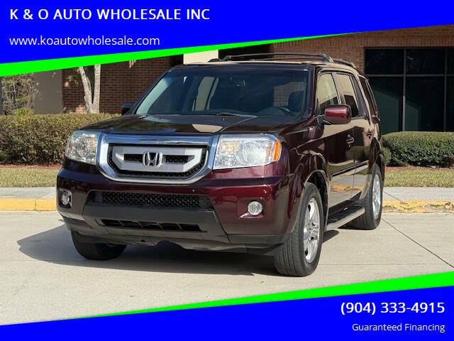 Dk. Red 2009 Honda Pilot EX EX 4dr SUV 1