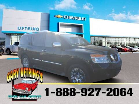 2015 Nissan Armada for sale at Gary Uftring's Used Car Outlet in Washington IL