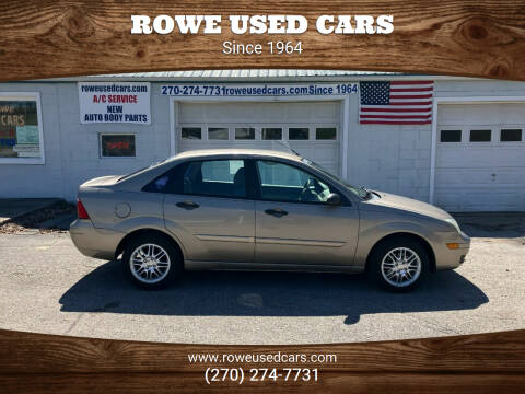 2005 Ford Focus for sale at Rowe Used Cars in Beaver Dam KY