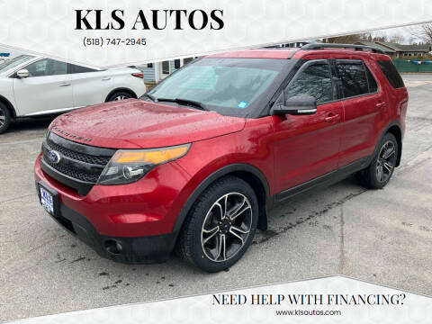 2015 Ford Explorer for sale at KLS AUTOS in Hudson Falls NY