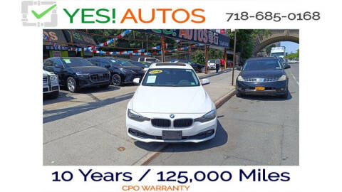 2016 BMW 3 Series for sale at Yes Auto in Elmhurst NY
