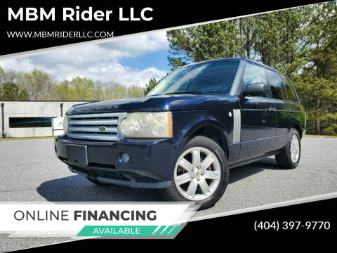 2007 Land Rover Range Rover for sale at MBM Rider LLC in Lilburn GA