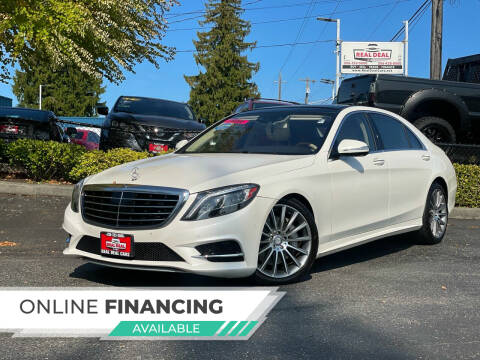 2017 Mercedes-Benz S-Class for sale at Real Deal Cars in Everett WA