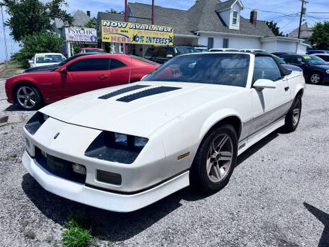 1987 Chevrolet Camaro for sale at SEBASTIAN AUTO SALES INC. in Terre Haute IN