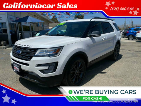 2017 Ford Explorer for sale at Californiacar Sales in Santa Maria CA