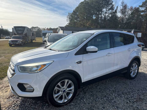 2017 Ford Escape for sale at Baileys Truck and Auto Sales in Effingham SC