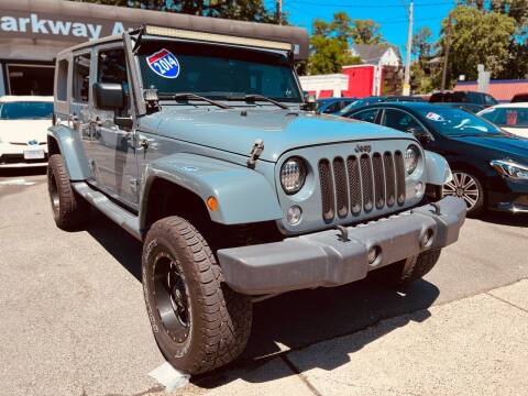 2014 Jeep Wrangler Unlimited for sale at Parkway Auto Sales in Everett MA