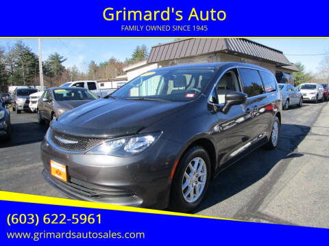 2017 Chrysler Pacifica for sale at Grimard's Auto in Hooksett NH