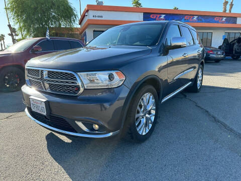 2014 Dodge Durango for sale at GTZ Motorz in Indio CA