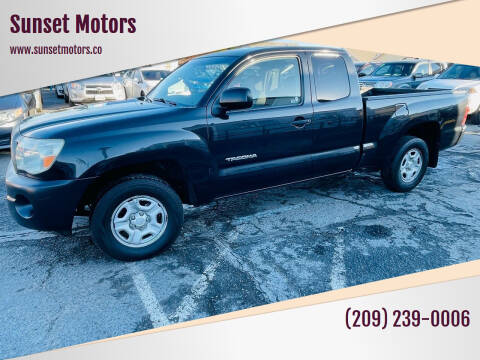 2006 Toyota Tacoma for sale at Sunset Motors in Manteca CA