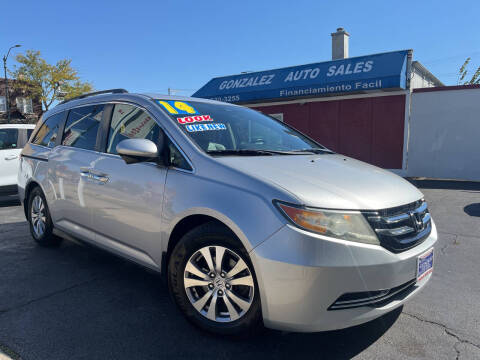 2014 Honda Odyssey for sale at Gonzalez Auto Sales in Joliet IL