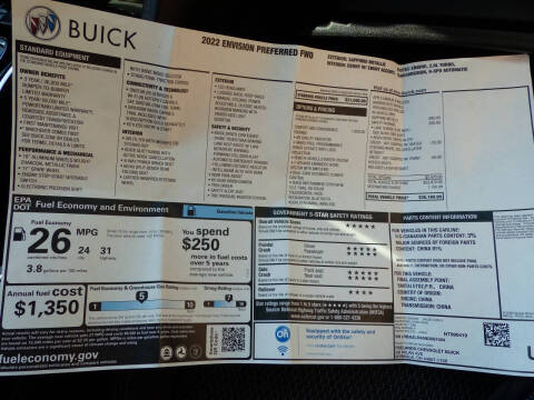 2022 Buick Envision Preferred