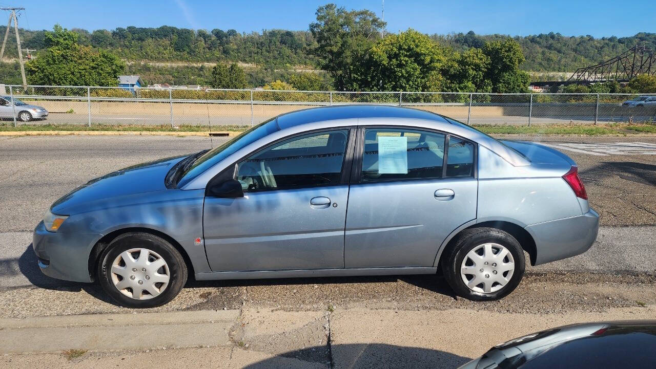 2003 Saturn Ion for sale at River Front Motors in Bellaire, OH