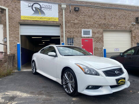 2011 Infiniti G37 Coupe for sale at Godwin Motors INC in Silver Spring MD