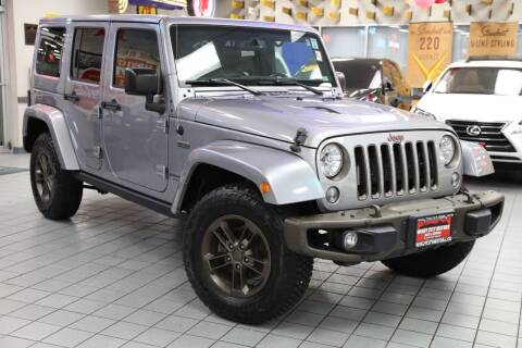 2017 Jeep Wrangler Unlimited for sale at Windy City Motors in Chicago IL