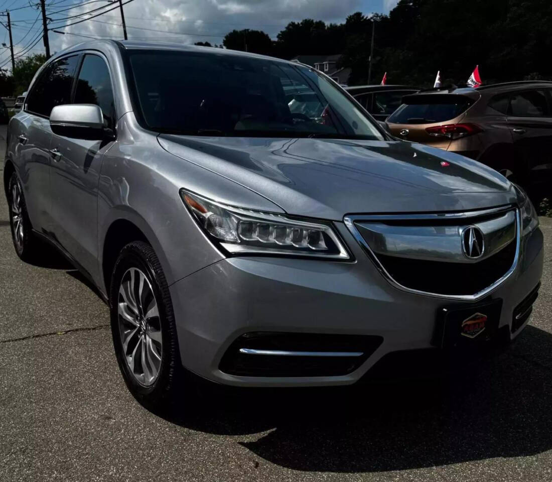 2016 Acura MDX for sale at Adam Auto Sales Inc in Berlin, CT