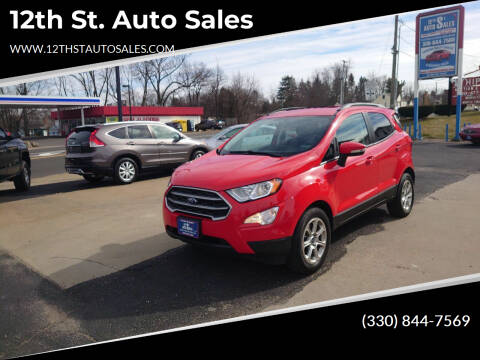 2021 Ford EcoSport for sale at 12th St. Auto Sales in Canton OH
