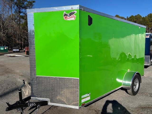 2025 Quality Cargo Trailer 6x12SA Enclosed Cargo for sale at Cross Resurrection Golf Carts and Trailers in Rincon, GA