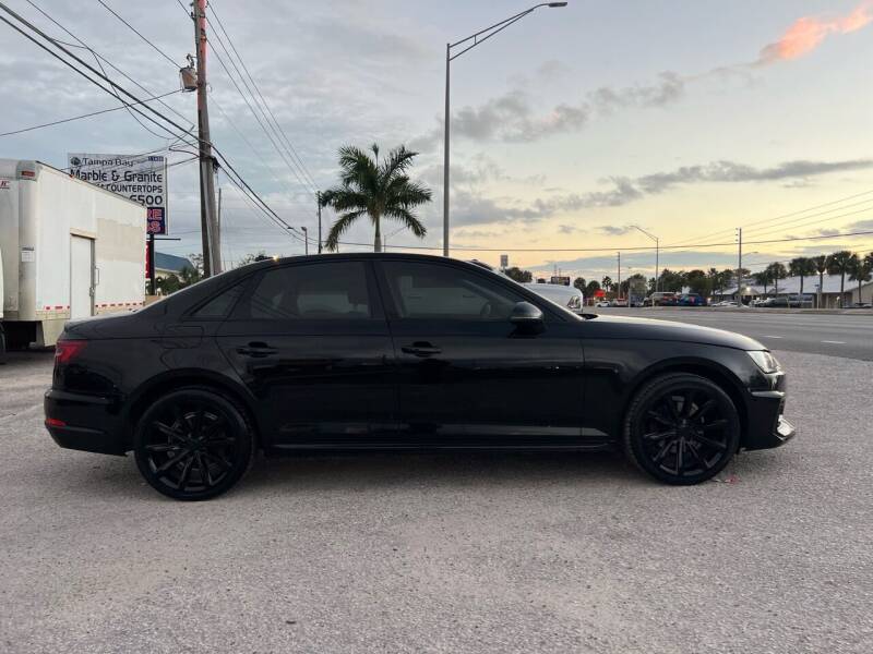 2018 Audi A4 for sale at ONYX AUTOMOTIVE, LLC in Largo FL