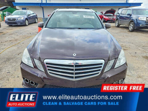 2010 Mercedes-Benz E-Class