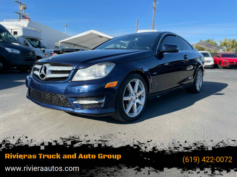 2012 Mercedes-Benz C-Class for sale at Rivieras Truck and Auto Group in Chula Vista CA