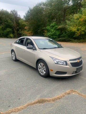 2012 Chevrolet Cruze for sale at Hype Auto Sales in Worcester MA