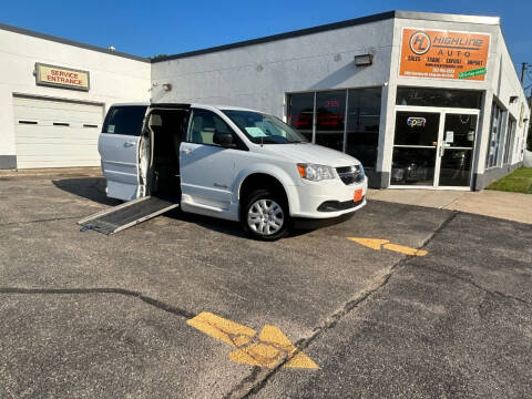 2018 Dodge Grand Caravan for sale at HIGHLINE AUTO LLC in Kenosha WI