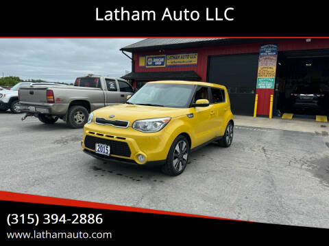 2015 Kia Soul for sale at Latham Auto LLC in Ogdensburg NY