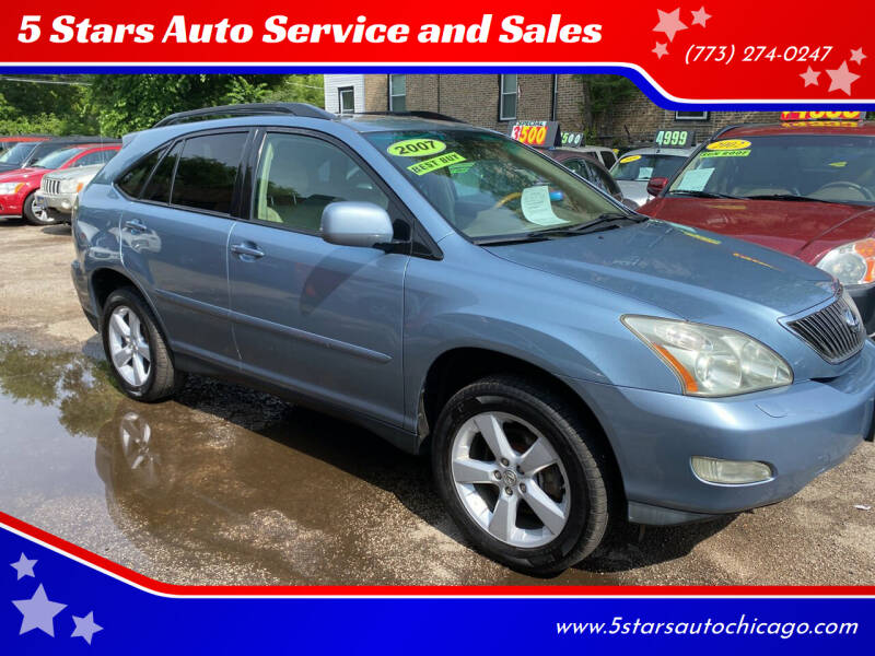 2007 Lexus RX 350 for sale at 5 Stars Auto Service and Sales in Chicago IL