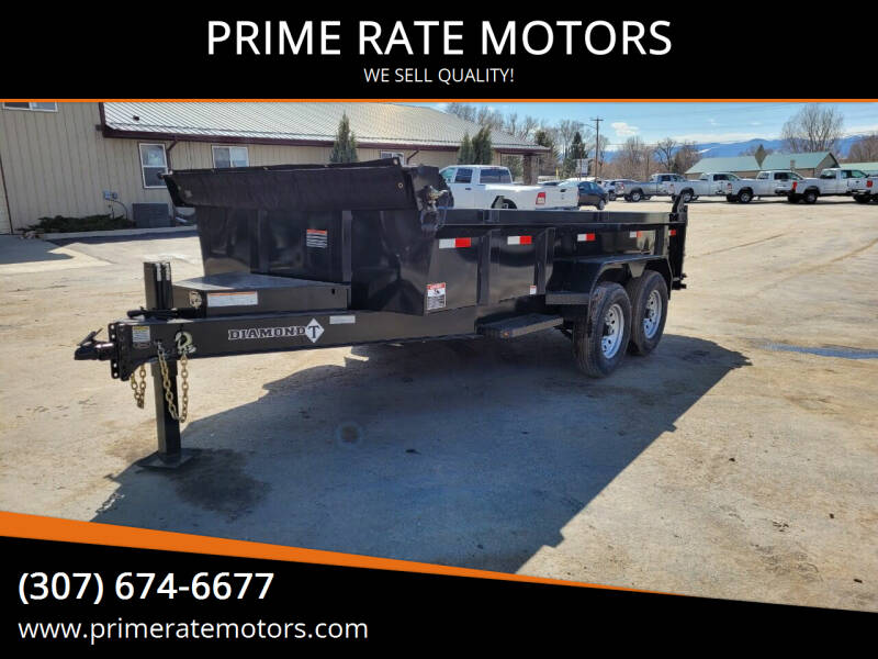 2023 Diamond-T 14FT DUMP TRAILER for sale at PRIME RATE MOTORS in Sheridan WY