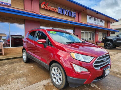 2020 Ford EcoSport for sale at Ohana Motors in Lihue HI