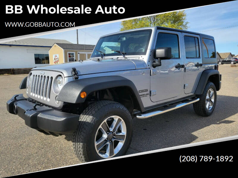 2014 Jeep Wrangler Unlimited for sale at BB Wholesale Auto in Fruitland ID