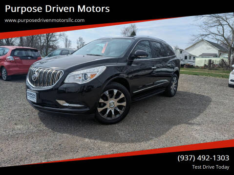 2017 Buick Enclave for sale at Purpose Driven Motors in Sidney OH