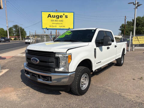 2017 Ford F-250 Super Duty for sale at AUGE'S SALES AND SERVICE in Belen NM
