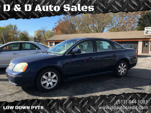 2007 Ford Five Hundred for sale at D & D Auto Sales in Hamilton OH