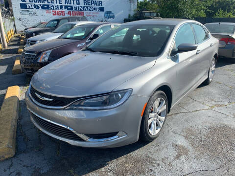 2015 Chrysler 200 for sale at Simon's Auto Sales in Detroit MI