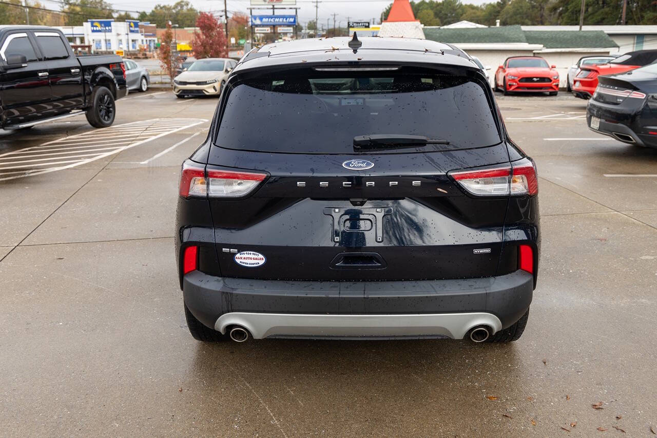 2021 Ford Escape Hybrid for sale at A & K Auto Sales and Leasing in Mauldin, SC