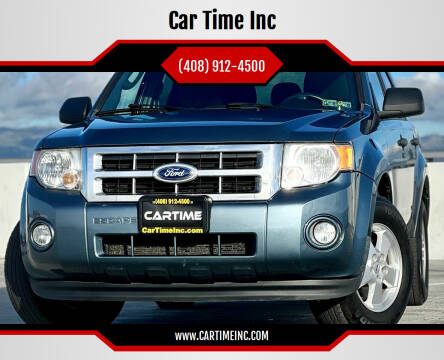 2012 Ford Escape for sale at Car Time Inc in San Jose CA