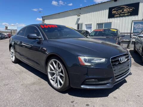 2015 Audi A5 for sale at BELOW BOOK AUTO SALES in Idaho Falls ID