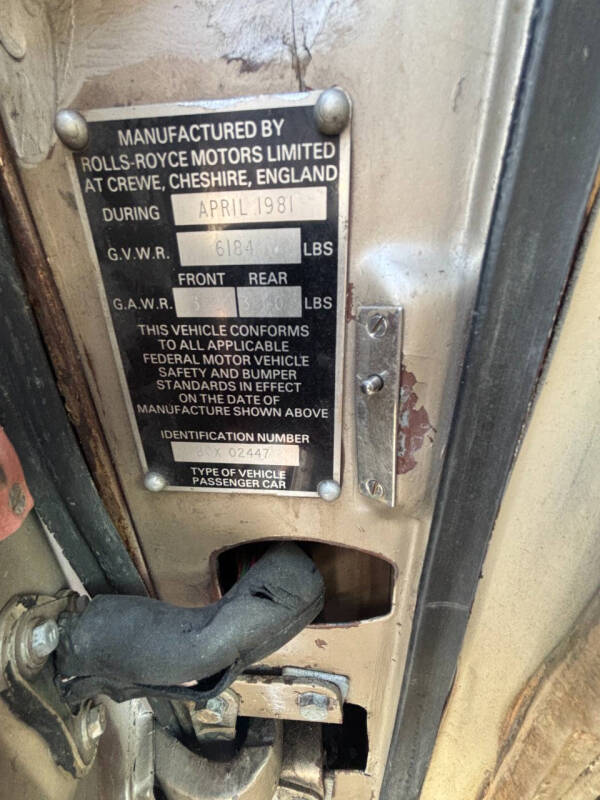 1981 Rolls-Royce Corniche