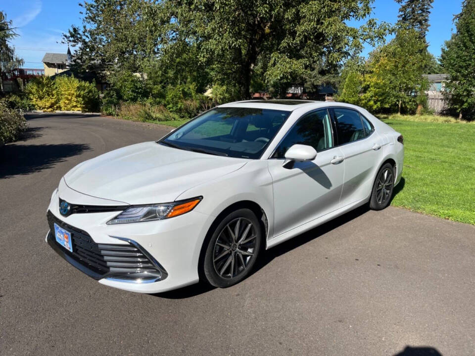 2022 Toyota Camry Hybrid for sale at E & A MOTORS in Portland, OR