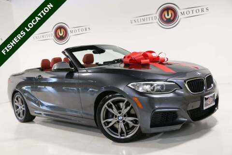 2015 BMW 2 Series for sale at Unlimited Motors in Fishers IN