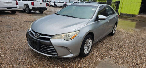 2015 Toyota Camry for sale at RODRIGUEZ MOTORS CO. in Houston TX