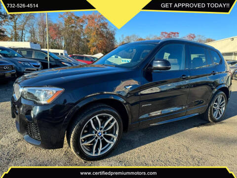 2017 BMW X3 for sale at Certified Premium Motors in Lakewood NJ