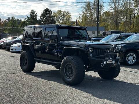 2015 Jeep Wrangler Unlimited for sale at LKL Motors in Puyallup WA
