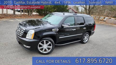2010 Cadillac Escalade Hybrid for sale at Carlot Express in Stow MA
