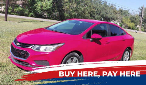 2017 Chevrolet Cruze for sale at Pasadena Used Cars in Pasadena TX